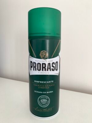 Espuma de afeitar Proraso verde refrescante 400 ml