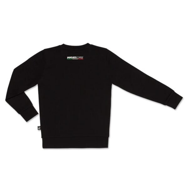 buzo_negro_nino_ducati_corse_escudo_rojo_2 Buzo negro Ducati Corse con escudo rojo para niño