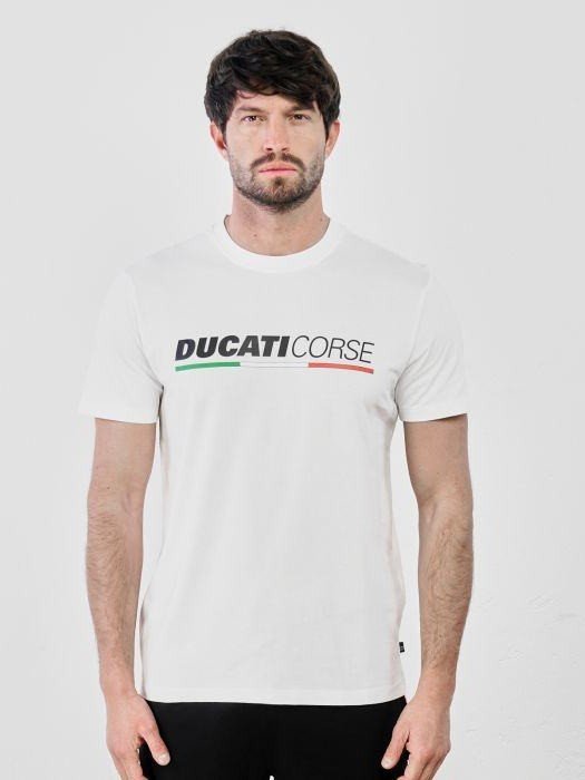 camiseta_blanca_hombre_ducati_ corse_logo_adelante_1 Camiseta blanca Ducati Corse para hombre