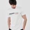 camiseta_blanca_hombre_ducati_ corse_logo_adelante_3 Camiseta blanca Ducati Corse para hombre