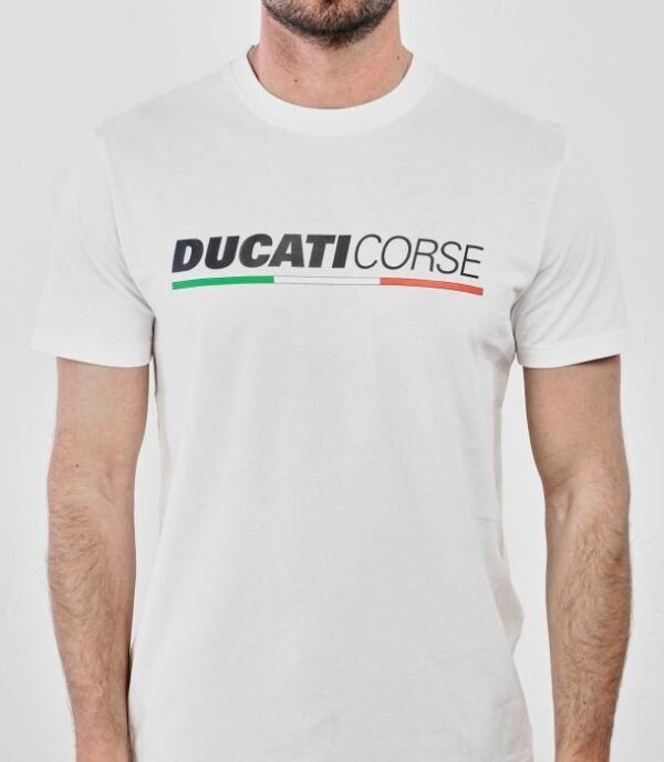 camiseta_blanca_hombre_ducati_ corse_logo_adelante_4 Camiseta blanca Ducati Corse para hombre