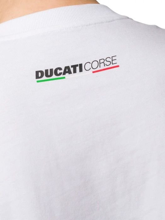 camiseta_blanca_hombre_ducati_ corse_logo_adelante_5 Camiseta blanca Ducati Corse para hombre
