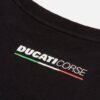 camiseta_negra_nino_ducati_corse_escudo_4 Camiseta negra Ducati Corse con escudo para niño