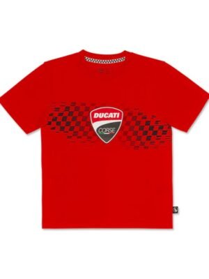 Camiseta roja Ducati Corse para niño