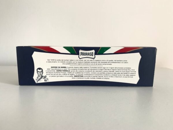 Crema de afeitar en tubo Proraso azul protectivo 150 ml