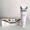 Kit de afeitado Proraso crema de afeitar blanca en tubo + brocha