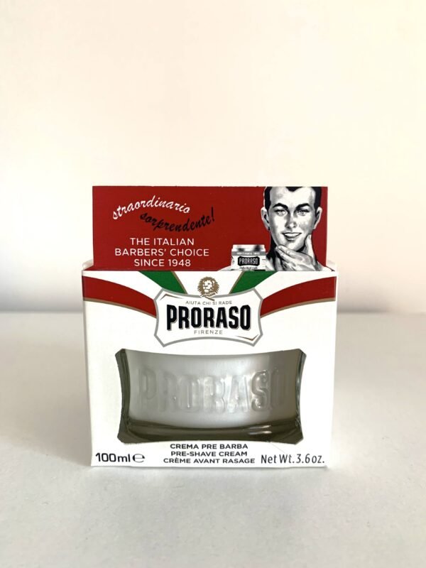 Crema pre afeitado Proraso blanca pieles sensibles 100 ml