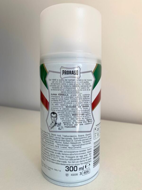 espuma_de_afeitar_proraso_blanca_ piel_sensible_2 Espuma de afeitar Proraso blanca pieles sensibles 300 ml