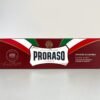 Crema de afeitar en tubo Proraso rojo barbas duras 150 ml