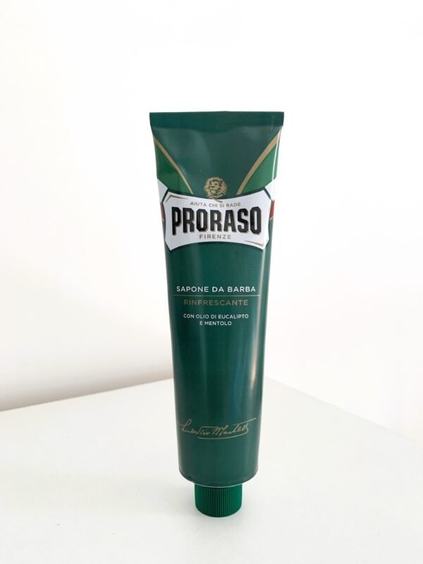 Crema de afeitar en tubo Proraso verde refrescante 150 ml