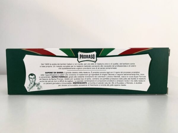 Crema de afeitar en tubo Proraso verde refrescante 150 ml