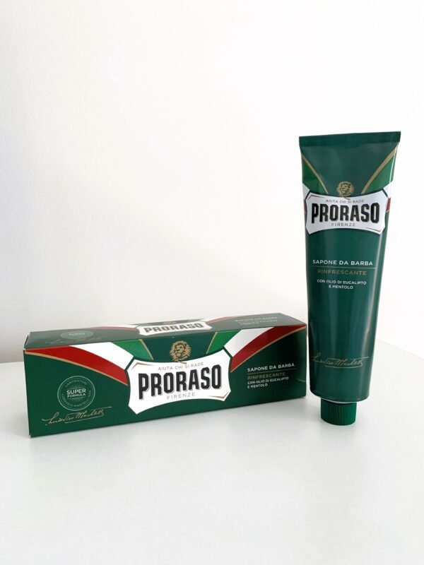 Crema de afeitar en tubo Proraso verde refrescante 150 ml