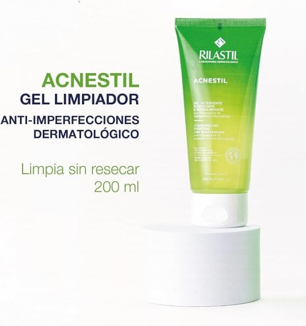 Gel_Limpiador_Acnestil_Rilastil_200_ml_2 Acnestil Gel Limpiador Facial Piel Mixta - Grasa Rilastil 200 ml