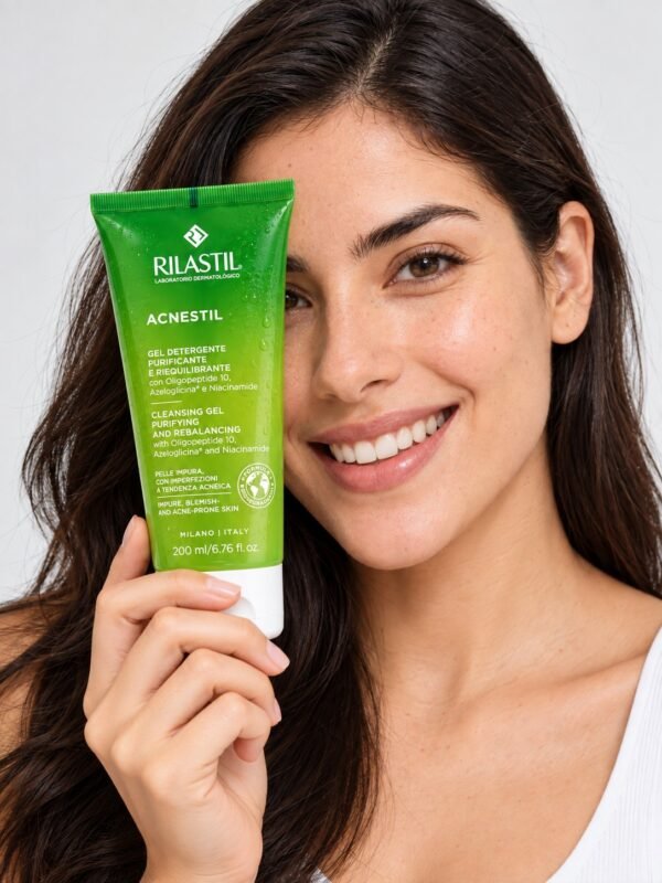 Rilastil Acnestil Gel Limpiador Facial Piel Mixta - Grasa 200 ml