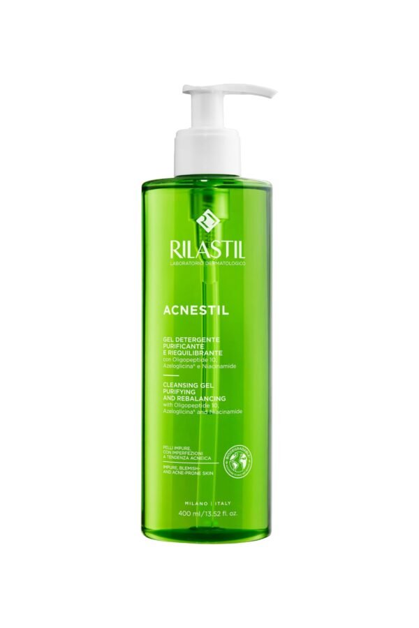 Gel_Limpiador_Acnestil_Rilastil_400_ml Acnestil Gel Limpiador Facial Piel Mixta - Grasa Rilastil 400 ml