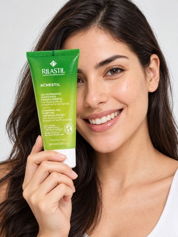 Rilastil Acnestil Gel Limpiador Facial Piel Mixta - Grasa 100 ml