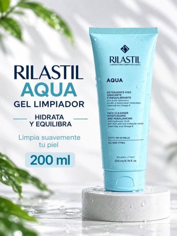 Rilastil Aqua Limpiador Facial 200 Ml